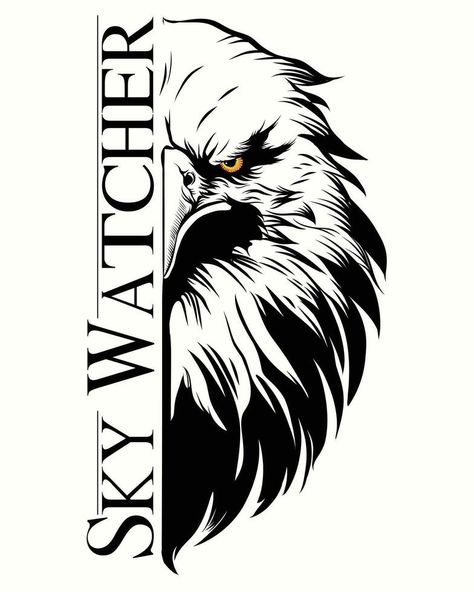 Egal Logo Design, Eagle Tattoo Native American, T Shirt Drawing Ideas, Best Photography Logo, Eagle Illustration, Eagle Icon, Eagle Artwork, Animal Logos, Alphabet Tattoo Designs