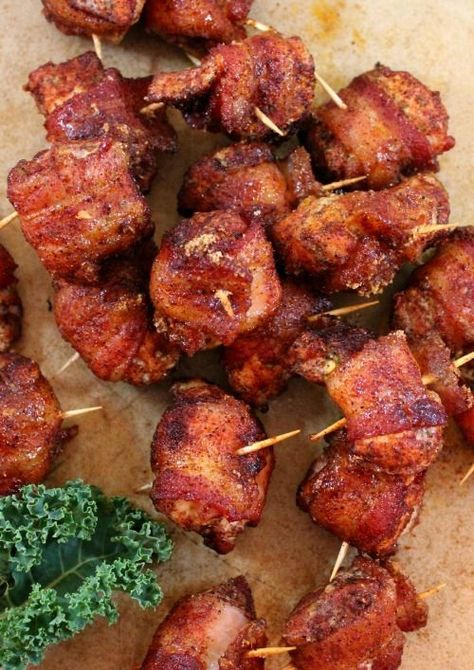 Bacon Wrapped Chicken Bacon Wrapped Chicken Bites, Chicken And Bacon, Shawarma Recipe, Wrapped Chicken, Bacon Wrapped Chicken, Salad Ideas, Raw Chicken, Chicken Shawarma, Chicken Bites