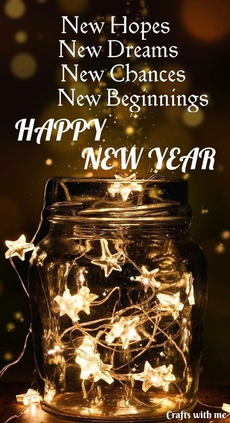 Crafts with me have prepared new wishes for the new year 2024. Find the perfect happy New Year's wish images for your family and friends New Wishes, Wishes For The New Year, New Year Wishes Images, 2024 Images, Happy New Year Photo, Card Messages, Morning Pics, Happy New Year 2024, New Year Photos