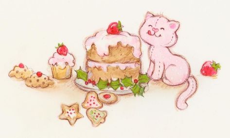 Strawberry Shortcake Cartoon, Strawberry Shortcake Characters, Vintage Strawberry Shortcake, What’s Going On, Phone Themes, Strawberry Shortcake, A Cat, Cute Wallpapers, Cute Drawings