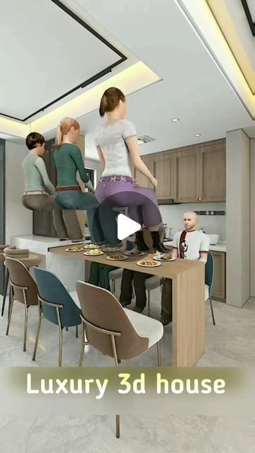 3D animated videos on Instagram: "Please like share save follow #3dinterior #3dinteriordesign #3danimation #3danimations #luxuryhome #luxuryhome" Interior Design Videos, Animated Videos, 3d Interior Design, 3d Video, Animation Video, December 19, Interior Ideas, 3d Animation, Animated Gif