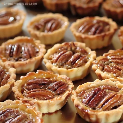 Easy And Delicious Pecan Tarts Recipe | Holiday Favorite - My Home Made Recipe Meatballs Recipe Easy, Sweet And Sour Meatballs Recipe, Pecan Tarts Mini, Pecan Tarts Recipe, Pecan Pie Tarts, Mini Tarts, Pecan Tarts, Tarts Recipe, Sweet And Sour Meatballs