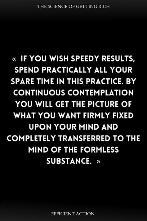 Highlight from the book “ The science of getting rich “ by Walkace D. Wattles Getting Rich Quotes, Science Of Getting Rich, Rich Quotes, Getting Rich, I Am Rich, Millionaire Minds, Wealth Creation, Self Help Book, How To Manifest