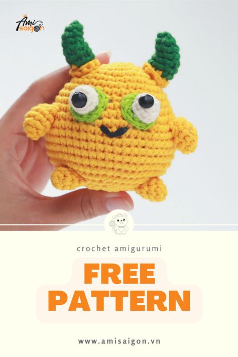 Discover the enchanting world of amigurumi with our free crochet pattern for Henrik the Beastlie! This step-by-step written tutorial will guide you through creating your very own cuddly and charming creature. From its whimsical design to the simple stitches, this amigurumi is perfect for both beginners and experienced crocheters. Unleash your creativity and bring Henrik to life as a delightful addition to your collection. Download the pattern and get crocheting today! Monsters Crochet Pattern Free, Crochet Characters Free Pattern, Monster Crochet Pattern Free, Crochet Monster Pattern Free, Crocheted Monsters, Monster Crochet Pattern, Monster Crochet, Owl Crochet Patterns, Crochet Lovey