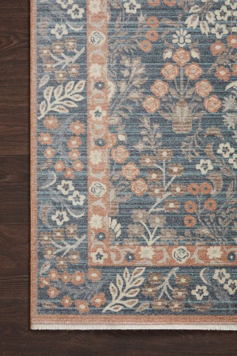 Shop Holland Navy & Rust Rug | Burke Decor Vintage Meets Modern, Loloi Rugs, Navy Rug, Rug Blue, Power Loom, Rug Pad, Holland, Shed, Stain