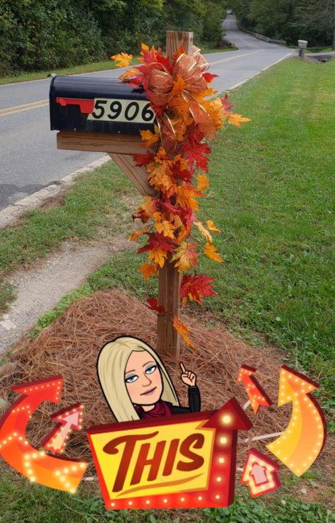 Mail Box Fall Decorating Ideas, Decorating Mailbox For Fall, Fall Decor Brick Mailbox Ideas, Diy Fall Mailbox Decorations, Mailbox Fall Decor, Fall Decorated Mailboxes, Fall Decor Mailbox Ideas, Fall Mailbox Decorating Ideas Mail Boxes, Fall Mailbox Decor With Corn Stalks