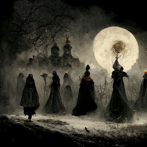 midjourney AI #midjourney #ai #art #midjourneyAi #witch #witches #castle Witch Castle, Spooky Pictures, Witches Castle, Victorian Vampire, Dark Castle, Dark Creatures, Fantasy Horror, Creepy Horror, Castle Art