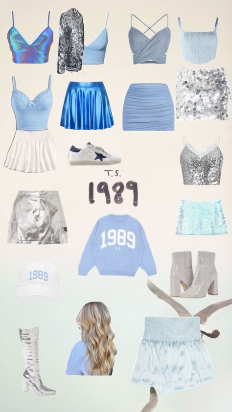 #erastourtaylorswift #swiftie #1989era #1989taylorswift #erastour #erastouroutfits 1989 Clothes, Era Tour Outfit Ideas, Taylor Swift 1989 Tour Outfits, 1989 Concert, Taylor Swift 1989 Tour, Taylor Swfit, Taylor Swift Costume, Era Tour, Spirit Week Outfits