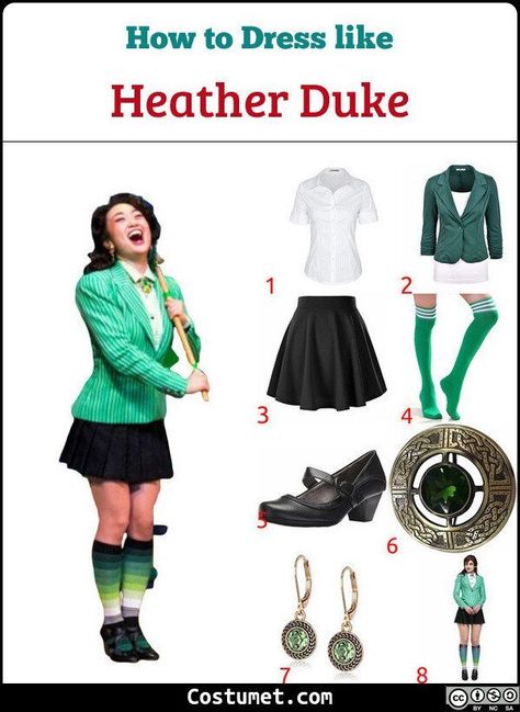 Heather Duke (Heathers) Costume Heather Duke Outfit, Jd Heathers Musical, Heathers Costume, All Black Halloween Costume, Heather Duke, Black Mary Janes, Outfit Male, Black Halloween Costumes, Broadway Costumes