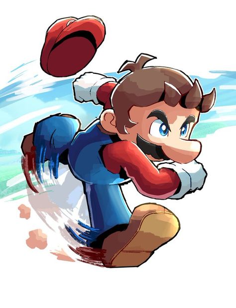 Mario Y Luigi, Saga Art, Mario Fan Art, Geeky Art, Nintendo Fan Art, Want To Draw, Mario Nintendo, Nintendo Characters, Super Mario Art