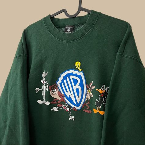 90 looney tunes graphic Crewneck sweatshirt   Size ... - Depop Graphic Crewneck Sweatshirt, Graphic Crewneck, Looney Tunes, Crewneck Sweatshirt, Vision Board, Crew Neck Sweatshirt, Crew Neck, Sweatshirts, Clothes