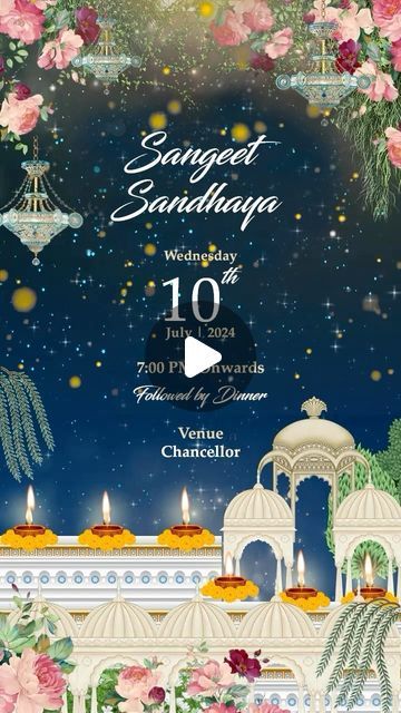 Invite Charm By Dinesh Chatwani on Instagram: "🎉✨ Bring your celebrations to life with the charm of custom invites! ✨🎉

Our latest design for a magical Sangeet Sandhya captures the essence of love, dance, and togetherness. 🌹💃🕺

Let @InviteCharm make your special moments unforgettable with invites that speak your story. 💌

DM us for bespoke designs that wow! ✨
#InviteCharm #CreativeInvites #WeddingDesigns #CelebrateInStyle #IndianWedding #CustomInvites #InvitationDesign #sangeetsandhya" Sangeet Invitation, Love Dance, Creative Invitations, Bespoke Design, Special Moments, Custom Invitations, Invitation Design, Wedding Designs, Your Story