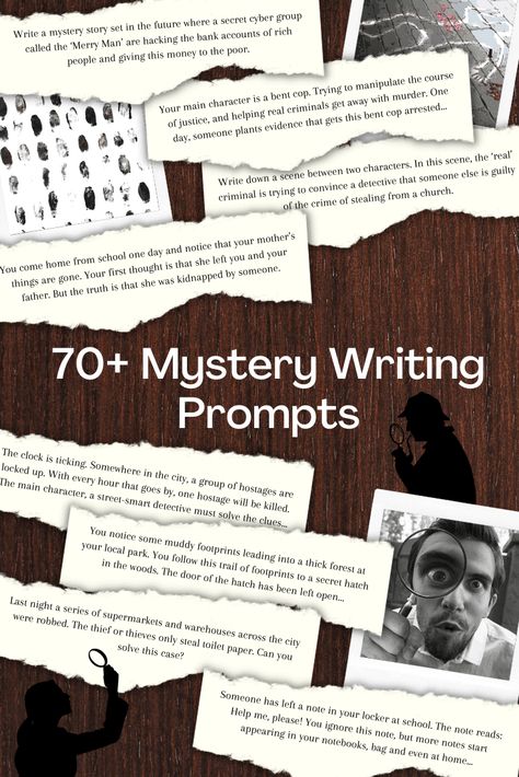 Mystery Prompts Story Starters, Mysterious Story Ideas, Mystery Book Plot Ideas, Short Story Prompts Mystery, Writing Inspiration Mystery, Mystery Plot Ideas Writing Prompts, Mystery Book Prompts, Coming Of Age Writing Prompts, Writing Prompts Mystery Story Ideas