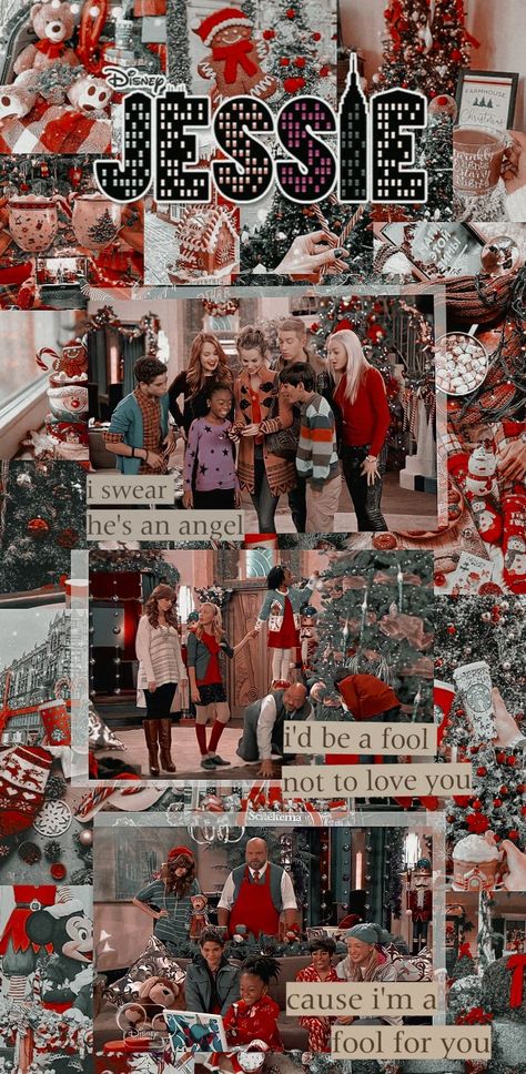 Jessie Christmas Episodes, Jessie Aesthetic Disney, Jessie Wallpaper, Cameron Boyce Wallpaper, Jessie Aesthetic, Jessie Disney Channel, Disney Channel Aesthetic, Disney Jessie, Christmas Tv