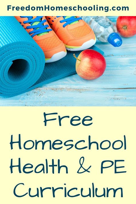 Homeschool Health, Physical Education Lesson Plans, Physical Education Curriculum, Elementary Physical Education, Elementary Pe, Physical Education Lessons, Free Homeschool Curriculum, Free Homeschool Resources, Health And Physical Education