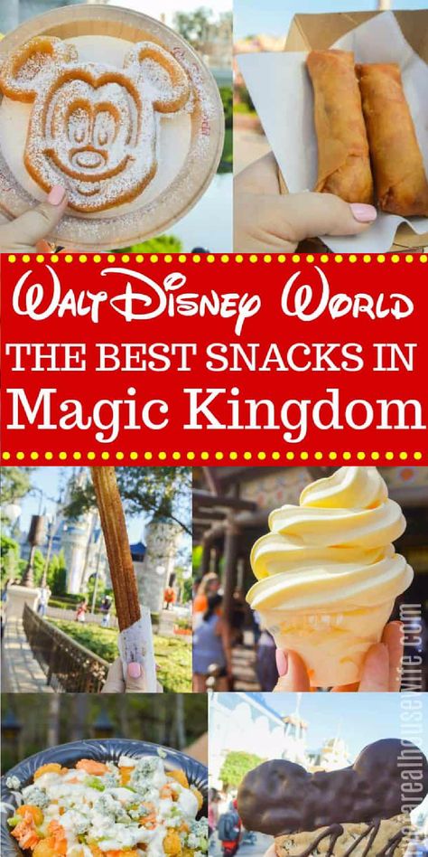 Magic Kingdom Snacks, Magic Kingdom Food, The Best Snacks, Best Snacks, Disneyland Food, Disney Treats, Disney World Vacation Planning, Disney 2024, Disney World Restaurants