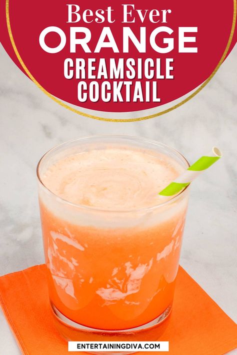 Whipped Vodka Drinks, Orange Creamsicle Cocktail, Creamsicle Cocktail, Creamsicle Drink, Whipped Vodka, Whipped Cream Vodka, Orange Crush Soda, Crush Soda, Orange Vodka