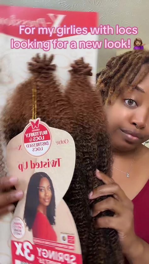 #locstylesforwomen #locstyles #blackwomenhair #fauxlocs #fauxlocsoverlocs #locs #hairtutorial #loctutorial Loc Ponytail With Weave, Loc Ponytail Styles With Weave, Quick Weave Over Locs, Locs With Weave, Braids Over Locs Protective Styles, Loc Styles With Weave, Weave Over Locs, Short Locs, Weave Ponytail