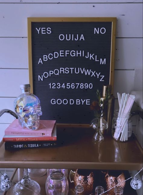 Letter board with Halloween quote ouija board Witchy Letterboard, Fall Quote Letterboard, Letter Board Quotes Bedroom, Letter Board Fall Funny, Letter Board Halloween Quotes, Halloween Sign Board Quotes, Halloween Board Quotes, Letterboard Halloween, September Letterboard Quotes Funny