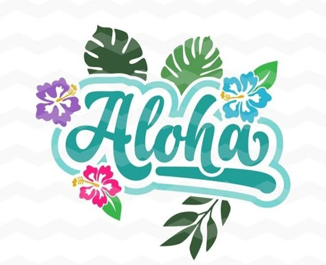 Bracket Ideas, Fan Art Disney, Aloha Sticker, Beach Graphics, Vinyle Cricut, Stencils For Wood Signs, Fiesta Tropical, Craft Logo, Summer Svg