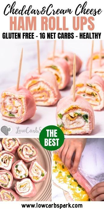 Ham Roll Ups With Cream Cheese Tortilla Low Carb, Healthy Ham Roll Ups, Ham Cucumber Roll Up, Healthy Lunch Meat Roll Ups, Charcuterie Roll Ups, Ladies Meeting Snacks, Cream Cheese Meat Roll Ups, Lunch Meat Roll Ups Cream Cheese, Han And Cheese Roll Ups