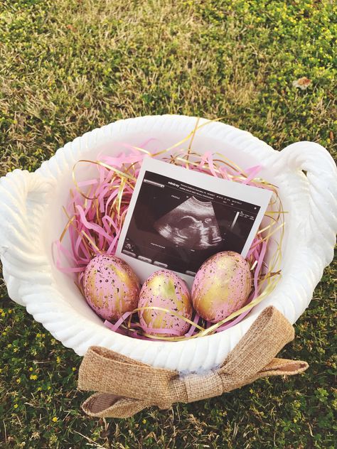 Big Sister Easter Announcement, Easter Sibling Announcement, Easter Birth Announcement, Pregnancy Easter Outfit, Easter Baby Reveal Ideas, Bunny Theme Gender Reveal, Easter Maternity Photoshoot, Gender Reveal Ideas Easter, Easter Baby Gender Reveal