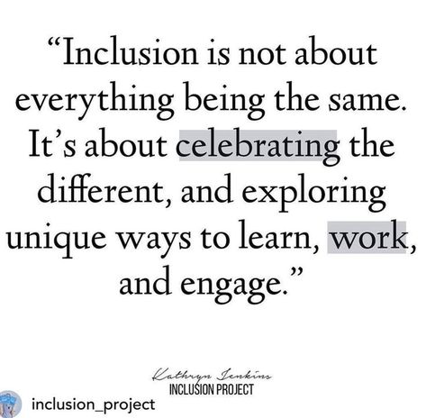 Diversity Quotes Inspiration, Advocate Quotes, Advocacy Quotes, Inclusion Quotes, Kindness Quotes Inspirational, Special Education Quotes, Diversity Quotes, Special Needs Quotes, Perfect Word