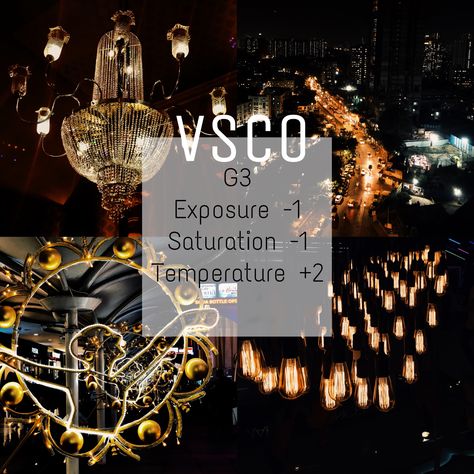 Vsco filter for lights Instagram Themes Vsco, Vsco Filter Free, Vsco Filter Instagram, Vsco Themes, Vsco Tutorial, Best Vsco Filters, Vsco Cam Filters, Vintage Photo Editing, Vsco Pictures