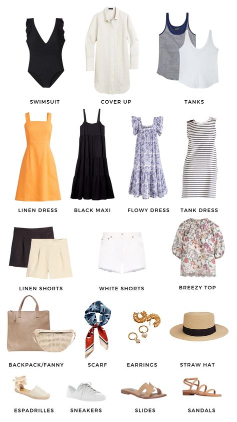 Summer in Europe carry-on capsule wardrobe Europe Summer Capsule Wardrobe 2024, Europe Summer Capsule Wardrobe, Capsule Wardrobe Summer 2024, Summer Capsule 2024, Italy Capsule Wardrobe Summer, Europe Capsule Wardrobe, Summer Capsule Wardrobe 2024, Vacation Capsule, Summer In Europe