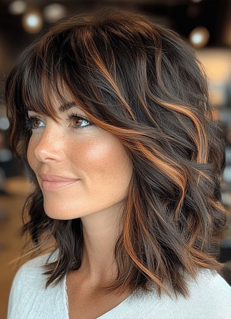 28 Effortlessly Chic Shaggy Long Bob Hairstyles Shaggy Long Bob Hairstyles, Shaggy Long Bob, Long Messy Bob, Layered Shaggy Bob, Long Shaggy Bob, Long Bob Hairstyles For Thick Hair, Long Choppy Bobs, Medieval Hairstyles, Medium Length Bobs