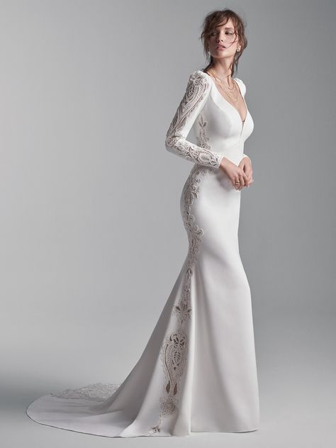 Bridal Closet, Sottero And Midgley Wedding Dresses, Sottero Midgley, Sottero And Midgley, Maggie Sottero Wedding Dresses, Wedding Gowns Vintage, فستان سهرة, Maggie Sottero, Long Sleeve Wedding