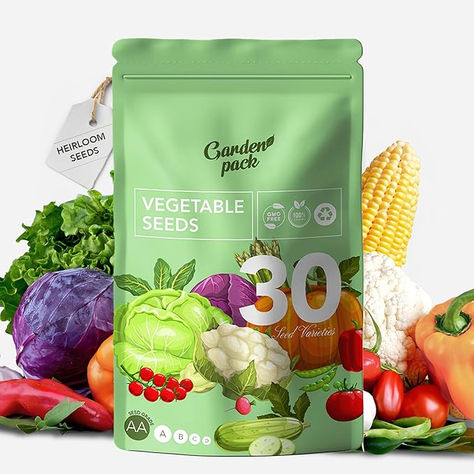 Garden Pack Vegetable Seeds Pouch - 30 Non-GMO Varieties, 10,000+ Heirloom Seeds
list price was 20 dollars now just 14! Seeds Storage, Vegetable Seeds Packets, Gardening Gift Set, Spinach Seeds, Seed Storage, Seed Kit, Gardening Gifts, Cucumber Seeds, Eco Friendly Garden