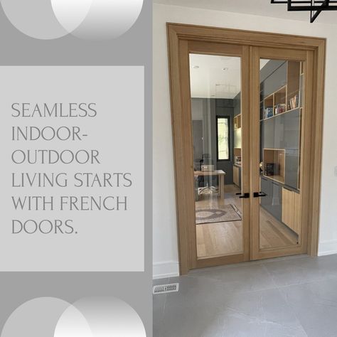 Customizing the perfect French doors involves balancing your space’s needs with your personal taste. Here's how to make the best choice:

📐 Measure the Opening
🚪 Material Matters
🎨 Color Coordination: 
🛠️ Functionality

Learn more on our blog: https://www.masterdoor.ca/blog/the-advantages-of-installing-interior-and-exterior-french-door

#frenchdoors #customdoors #woodfrenchdoors #torontohomes #workfromhome #homeofficeideas Exterior French Doors, Installing French Doors, Wood French Doors, Wine Cellar Door, Modern Exterior Doors, Wooden French Doors, French Doors Exterior, Color Coordination, Classic Doors