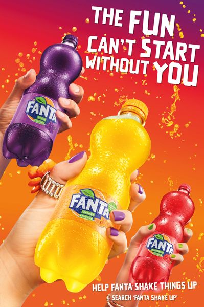 Fanta Flavors, Image Joker, Soda Ads, Orange Poster, Coffee Sale, Sparkling Drinks, Drinks Brands, Tea Brands, Drinks Design