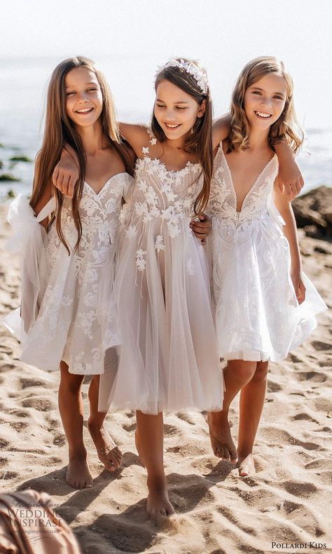 Weddinginspirasi.com featuring - pollardi kids 2021 childrens strapless sweetheart short a line blush flower girl dresses (1) mv -- Pollardi Kids 2021 Flower Girl Dresses #wedding #weddings #bridal #weddingideas #children #collection:Kids #flowergirls #label:Pollardi #week:492020 #year:2021 ~ Daughter Of The Bride Dresses Teenage, Preteen Flower Girl Dresses, Beachy Flower Girl Dresses, Flower Girl Dresses Teenager, First Communion Dresses For Teens, Older Flower Girl Dresses, Flower Girl Dress Beach Wedding, Modern Flower Girl Dresses, Girls Wedding Dresses