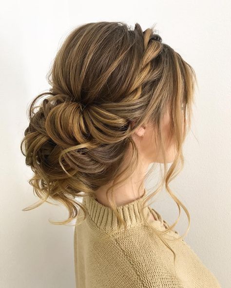 100 Gorgeous Wedding Updo Hairstyles That Will Wow Your Big Day - Selecting your bridal hair style is an important part of your wedding planning,Gorgeous wedding updo hairstyles,wedding updos with braids,braided wedding updos,braided bridal hairstyles,Bridal Updos,Braided Wedding Hairstyles Ideas Current Updo Trends, Autumn Reception, Bridal Hairstyles With Braids, Dance Hairstyles, Updos For Medium Length Hair, Penteado Cabelo Curto, Braided Hairstyles For Wedding, Wedding Hairstyles Updo, Olivia Palermo