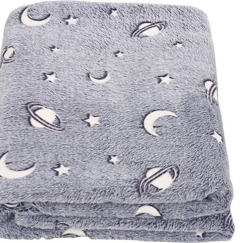 SOCHOW Glow in The Dark Throw Blanket 50 x 60 Inches,, #Sponsored, #Groupon, #mobile, #devices #AD Star Night Light, Halloween Blanket, Unique Blankets, Stars Pattern, Unicorn Pattern, Galaxies Stars, Gray Blanket, Cozy Flannel, Kids Sleep