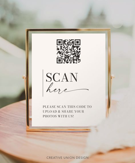 This Wedding Signs item by CreativeUnionDesign has 10 favorites from Etsy shoppers. Ships from United States. Listed on Jul 23, 2023 Upload Photos Wedding Sign, Guest Pix Sign, Intamite Wedding Receptions, Share Your Pictures Wedding Sign, Welcome Wedding Table Ideas, Wedding Qr Code Sign Photos, Photo Sharing Wedding, Guest Pictures At Wedding, Share Photos Wedding Sign