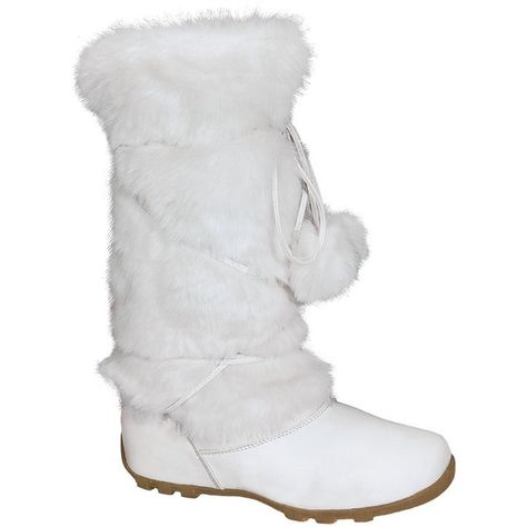 Winter Flats, White Tara, Fuzzy Boots, Fab Shoes, Funky Shoes, Snow Fashion, Faux Fur Boots, Cute Boots, Winter Snow Boots