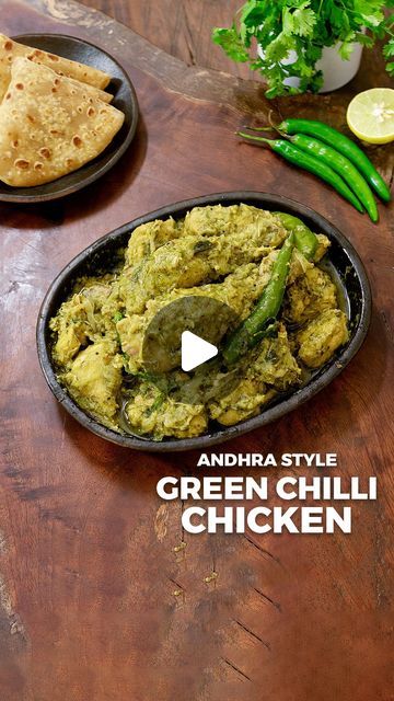 Andhra Chilli Chicken, Gravy Chicken Recipes, Green Chilli Chicken, Onion Paste, Gravy Chicken, Green Chicken Curry, Marinade Chicken, Chilli Chicken Recipe, Chicken Gravy Recipe