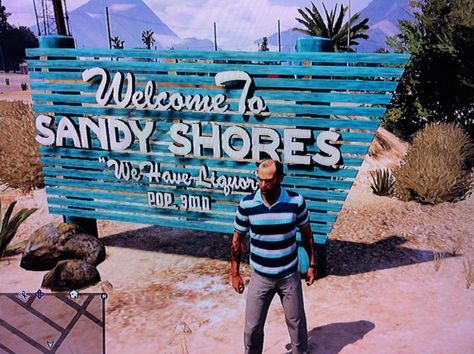 Sandy shore GTA V Trailer Park Princess, Xbox 360 Games, Trailer Park, Gta V, Gta 5, Xbox 360, Xbox, Trailer, California