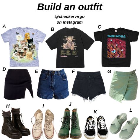 Outfit Picker, Build An Outfit, Outfit Pics, Mood Clothes, Korean Girl Fashion, Vibe Clothes, Mood Board Fashion, Swag Style, Fashion Books