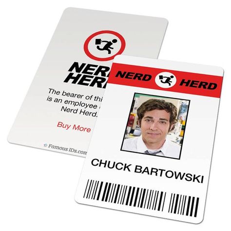 Nerd Herd badge Id Badge Template, Chuck Tv Show, Chuck Bartowski, Badge Template, Avatar The Last Airbender Funny, Nerd Herd, Geek Girls, Avatar The Last Airbender, Id Badge