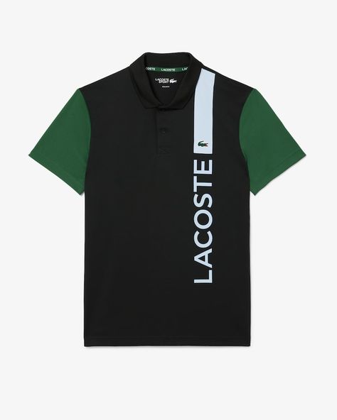 Ultra Dry Print Branding Sport Polo Shirt - Men's Short Sleeves Polo Shirts - New In 2024 | Lacoste Lacoste Polo Shirt Men, Wardrobe Section, Print Branding, Lacoste Shirt, Lacoste Polo Shirts, Lacoste Polo, Shoes And Sneakers, Walk In Wardrobe, Polo T Shirts