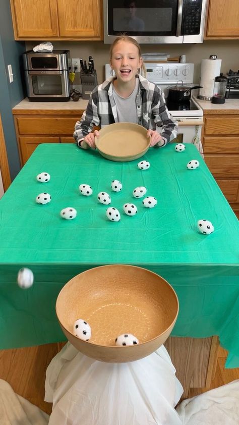 Soccer Birthday Party Activities, Soccer Party Games, Fun Soccer Games, Soccer Games For Kids, Reese's Peanut Butter Cup, Soccer Birthday Parties, Olympic Party, Soccer Theme, Running Out Of Time