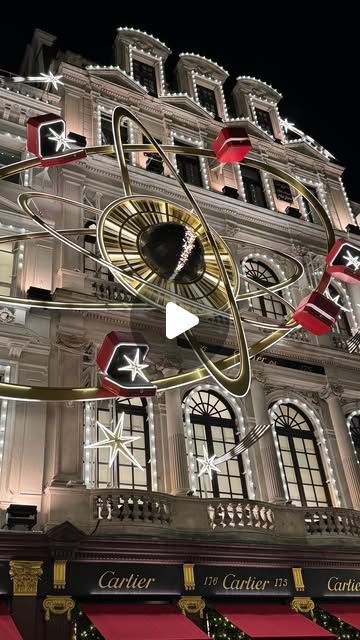 London Edition on Instagram: "Cartier’s stunning music & light show! This reel shows the full spectacle ✨🪐

📍 175-177 New Bond Street, London, W1S 4RN
⏱️ Music & light show runs every half an hour from 4pm to 10pm
⏳ Just under 1 min

#london #londonlife #londonedition #londoncity #londondiaries #londonlove #newbondstreet #cartier #christmas" Cartier Christmas, Bond Street London, Ends Of The Earth, Christmas Markets, Light Music, London Calling, London Love, Bond Street, London Life