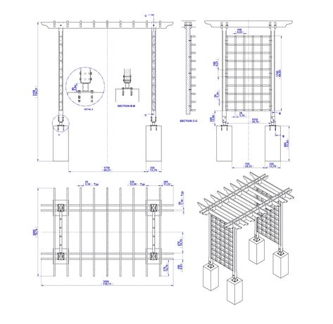 Arbor Plans, Trellis Arbor, Wooden Lattice, Backyard Structures, Wooden Arbor, Semi Transparent Stain, Iron Trellis, Pergola Carport, Bird Feeding Station