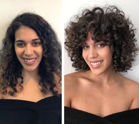 Rezo Cut, Hair Knowledge, Curly Natural Curls, Curly Hair Photos, Short Curly Haircuts, Haircuts For Curly Hair, Curly Hair Inspiration, Girl Haircuts, Curly Hair With Bangs