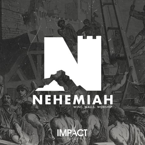 NEHEMIAH// WINE, WALLS, AND WORSHIP🍷🏗️🙌  We're excited to announce that this semester, we'll be going through the book of Nehemiah. We're pumped to study God's Word with you all and can't wait to see you back on campus!  REMINDER: Our first night of Worship is the FIRST day of classes (August 26). Invite a friend and come ready for some food, worship, and message! Night Of Worship Graphic, Worship Graphic, Book Of Nehemiah, Wine Walls, Night Of Worship, Invite A Friend, First Day Of Class, August 26, To Study