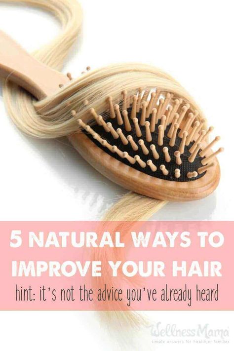 How to Improve Hair Naturally | Wellness Mama Indian Hair Growth Oil, Help Hair Grow, Improve Hair Growth, Wellness Mama, Healthy Hormones, Wild Hair, Hair Vitamins, Hair Regrowth, Hair Quality